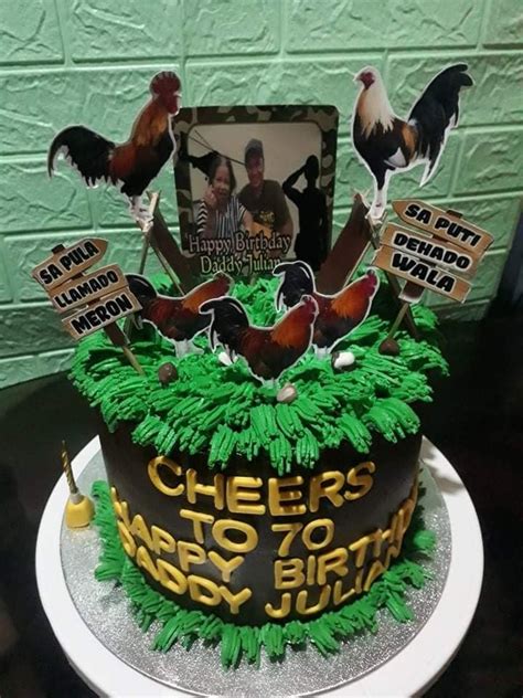 sabong cake|SABONG THEME CAKE .
